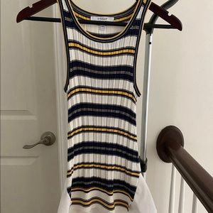 Derek Lam - Contemporary Knit, Tank/Shirt combo